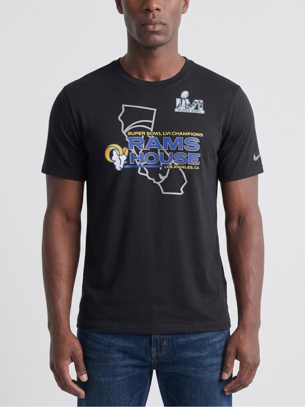 Los Angeles Rams Nike Super Bowl LVI Champions Hometown T-Shirt